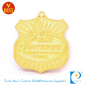 Подгонянное высокое качество сплава цинка Плакировкой золота Футбол медаль с давлением штамповка